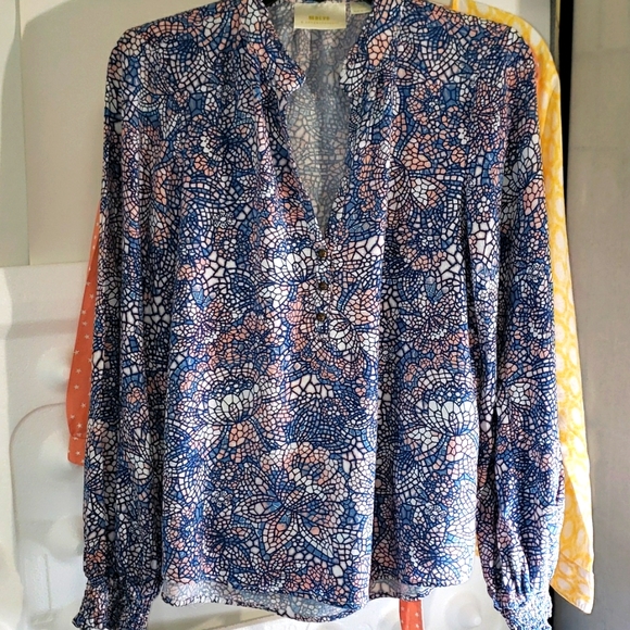 Madewell, Loft, Anthropologie Size S & M Summer Tops Bundle Of 3 - Picture 3 of 14